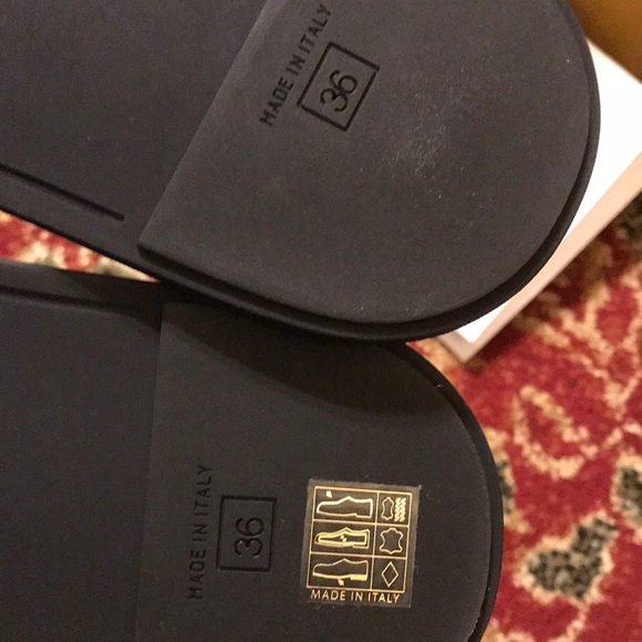 Fendi logo appliquéd printed coated canvas slides - Picture 4 of 4